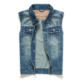 Denim Coat Vest