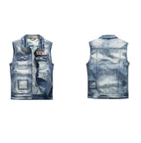 Denim Coat Vest