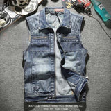 Denim Coat Vest