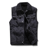 Denim Coat Vest