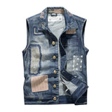 Denim Coat Vest