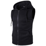 Hooded Coat Vest