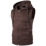 Hooded Coat Vest