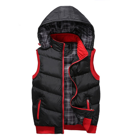 Hooded Coat Vest